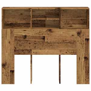 Čelo postele s úložným prostorem old wood 120 x 19 x 103,5 cm - obrázek 4