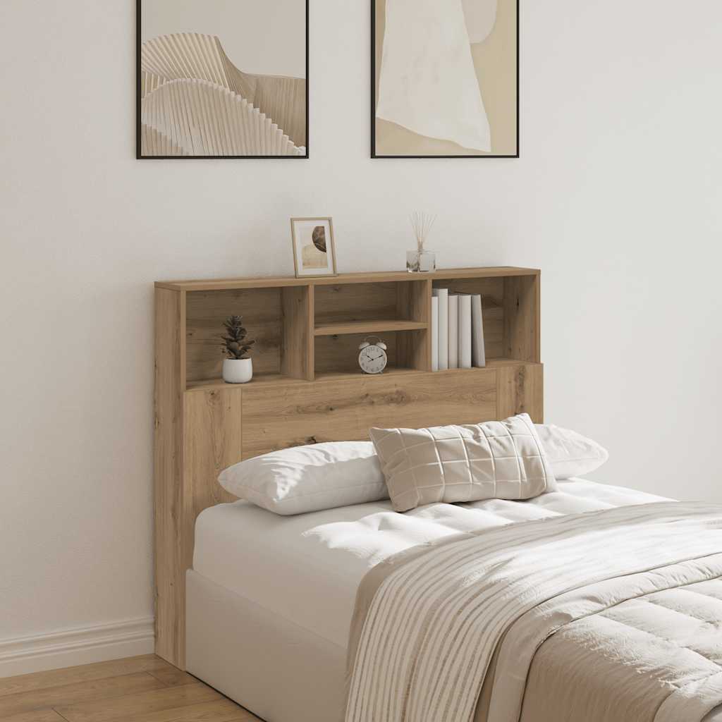 vidaXL Tăblie pat/dulap, lemn artizanal 120x19x103,5 cm lemn prelucrat