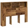 vidaXL Peatsikapp Vana puit 140x19x103,5 cm