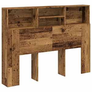 vidaXL Peatsikapp Vana puit 140x19x103,5 cm