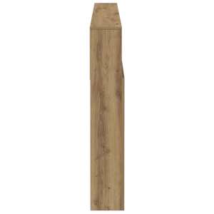 Čelo postele s úložným prostorem dub artisan 160x19x103,5 cm - obrázek 5