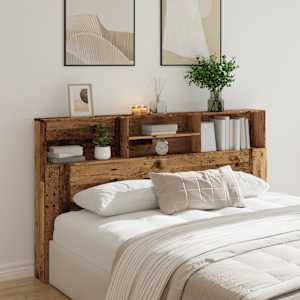 Čelo postele s úložným prostorem old wood 180 x 19 x 103,5 cm - obrázek 3