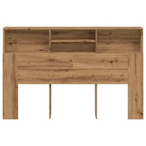 Skříňka s čelem postele Artisan Dub 180x19x103,5 cm Tvrzené dřevo - obrázek 4