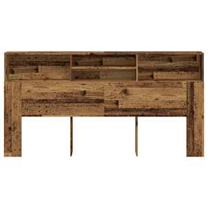 Čelo postele s úložným prostorem old wood 200 x 19 x 103,5 cm - obrázek 4