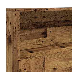 Čelo postele s úložným prostorem old wood 200 x 19 x 103,5 cm - obrázek 7