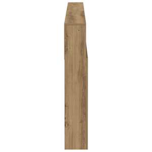 Čelo postele s úložným prostorem dub artisan 200x19x103,5 cm - obrázek 5
