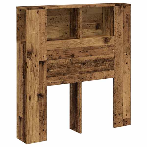 vidaXL voodipeatsi kapp vana puit 100x18,5x102,5 cm ehituspuit