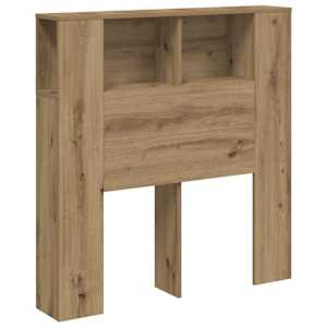 vidaXL peatsi kapp Artisan tamm 100x18,5x102,5 cm ehituspuit