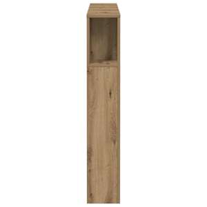 Čelo postele s úložným prostorem dub artisan 100x18,5x102,5 cm - obrázek 5