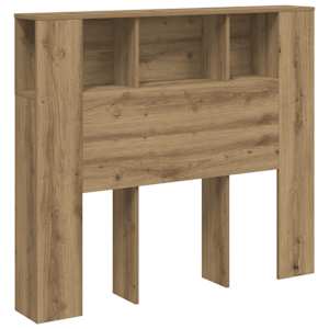 vidaXL peatsi kapp Artisan tamm 120x19x104,5 cm ehituspuit