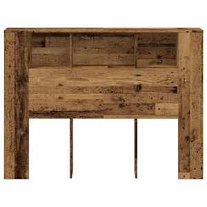 Čelo postele s úložným prostorem old wood 140 x 18,5 x 102,5 cm - obrázek 4