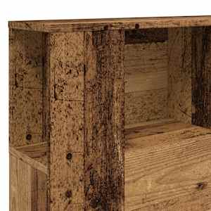 Čelo postele s úložným prostorem old wood 140 x 18,5 x 102,5 cm - obrázek 7
