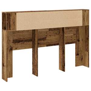 Čelo postele s úložným prostorem old wood 160 x 18,5 x 103,5 cm - obrázek 6