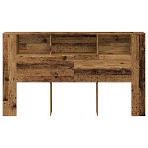 Čelo postele s úložným prostorem old wood 180 x 18,5 x 102,5 cm - obrázek 4