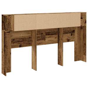 Čelo postele s úložným prostorem old wood 180 x 18,5 x 102,5 cm - obrázek 6