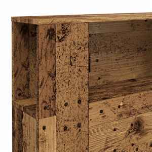 Čelo postele s úložným prostorem old wood 200x18,5x102,5 cm - obrázek 7