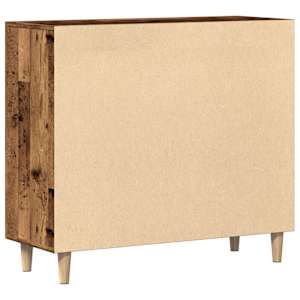 Příborník old wood 90 x 34 x 80 cm kompozitní dřevo - obrázek 8