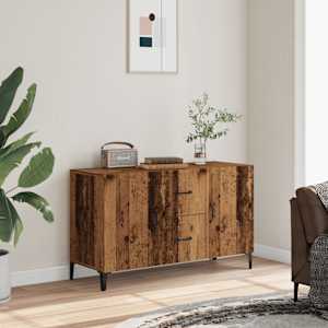Příborník old wood 100 x 36 x 60 cm kompozitní dřevo - obrázek 3