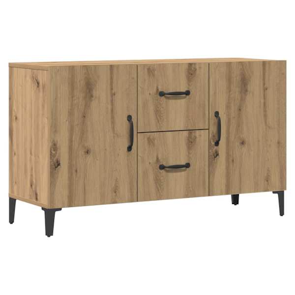 vidaXL puhvetkapp Artisan Oak 100x36x60 cm Engineered Wood