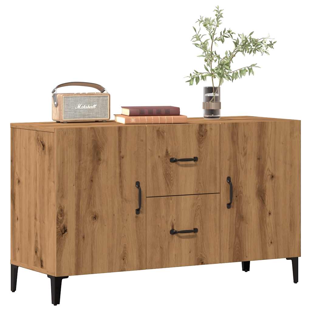 vidaXL Sideboard Artisan-Eiche 100x36x60 cm Holzwerkstoff