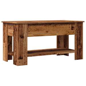Konferenční stolek starého dřeva 101x49x52 cm kompozitní dřevo - obrázek 6