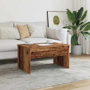 Konferenční stolek old wood 80x50,5x41,5 cm kompozitní dřevo - obrázek 3