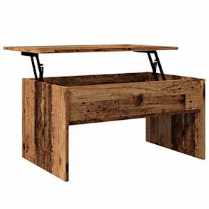 Konferenční stolek old wood 80x50,5x41,5 cm kompozitní dřevo - obrázek 8