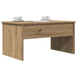 Konferenční stolek dub artisan 80x50,5x41,5 cm kompozitní dřevo - obrázek 3