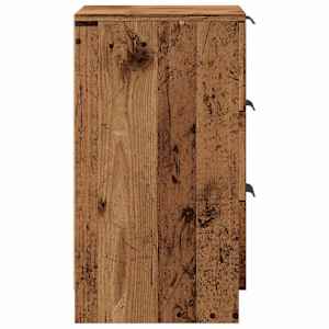 Noční stolek old wood 40 x 36 x 65 cm kompozitní dřevo - obrázek 6