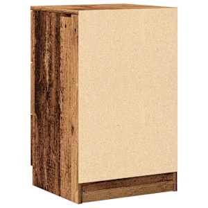 Noční stolek old wood 40 x 36 x 65 cm kompozitní dřevo - obrázek 7