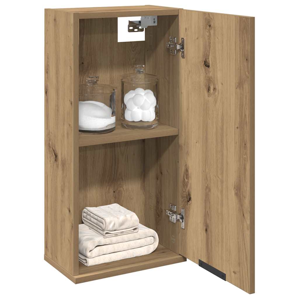 Thumbnail - vidaXL Wand-Badschrank Artisan-Eiche 32x20x67 cm