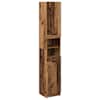 vidaXL Vannitoa Kapp Vana puit 32x34x188,5 cm Tehniline puit