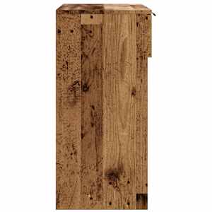 Konzolový stolek old wood 90x36x75 cm kompozitní dřevo - obrázek 5