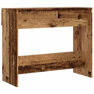 Konzolový stolek old wood 90x36x75 cm kompozitní dřevo - obrázek 6