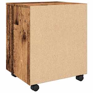 Mobilní kartotéka na kolečkách old wood 45x38x54 cm kompozit - obrázek 7