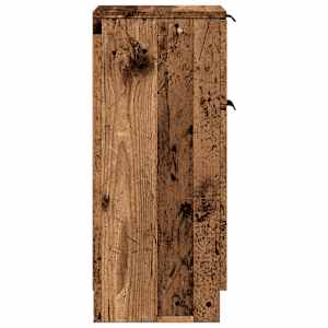 Příborník old wood 30 x 30 x 70 cm kompozitní dřevo - obrázek 6