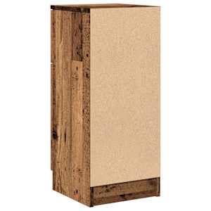 Příborník old wood 30 x 30 x 70 cm kompozitní dřevo - obrázek 7