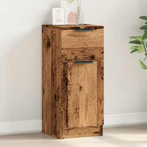 Příborník old wood 30 x 30 x 70 cm kompozitní dřevo - obrázek 1