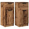 vidaXL puhvetkapid 2 tk Vana puit 30x30x70 cm Engineered Wood
