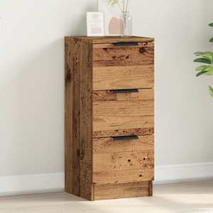 Příborník old wood 30 x 30 x 70 cm kompozitní dřevo - obrázek 1