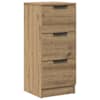 vidaXL puhvetkapp Artisan Oak 30x30x70 cm Engineered Wood