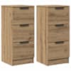 vidaXL puhvetkapid 2 tk Artisan Oak 30x30x70 cm Engineered Wood
