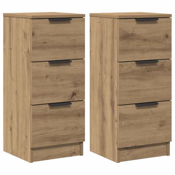 vidaXL puhvetkapid 2 tk Artisan Oak 30x30x70 cm Engineered Wood