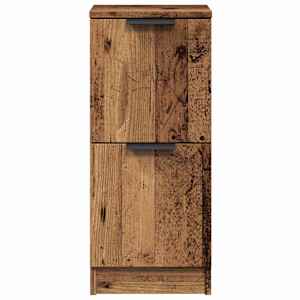 Příborník old wood 30 x 30 x 70 cm kompozitní dřevo - obrázek 5