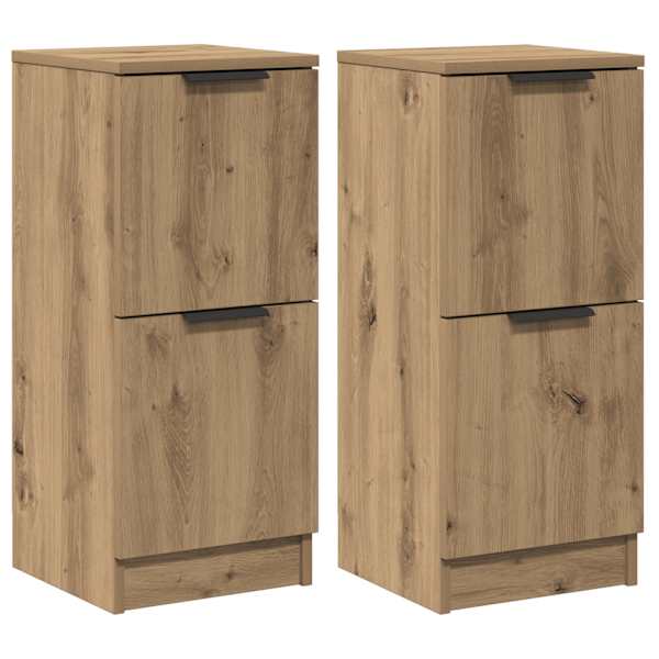vidaXL puhvetkapid 2 tk Artisan Oak 30x30x70 cm Engineered Wood