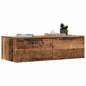 Nástěnná skříňka old wood 68 x 30 x 20 cm kompozitní dřevo - obrázek 1