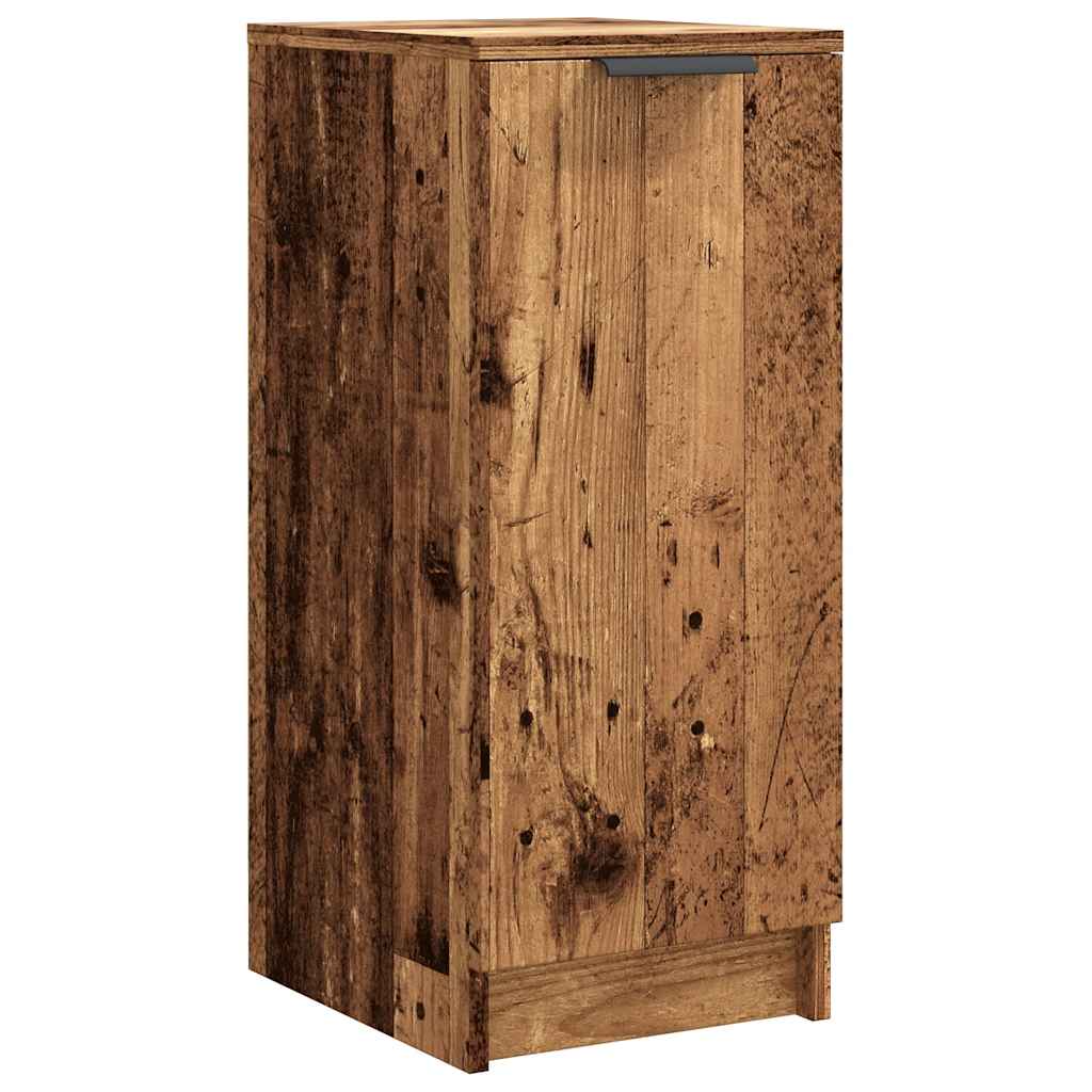 vidaXL Skrinka na topánky Old Wood 29,5x35x70 cm Engineered Wood