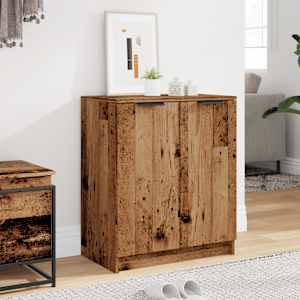 Botník old wood 59 x 35 x 70 cm kompozitní dřevo - obrázek 3
