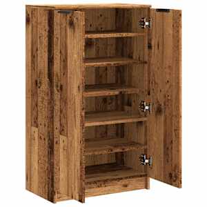 Botník old wood 59 x 35 x 70 cm kompozitní dřevo - obrázek 5
