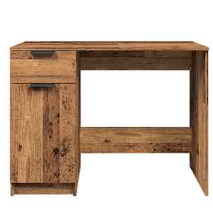 Psací stůl old wood 100 x 50 x 75 cm kompozitní dřevo - obrázek 5
